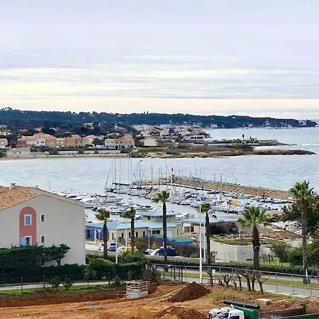 T2 Bord De Mer, Six Fours Les Plages. Piscine.clim Apartment